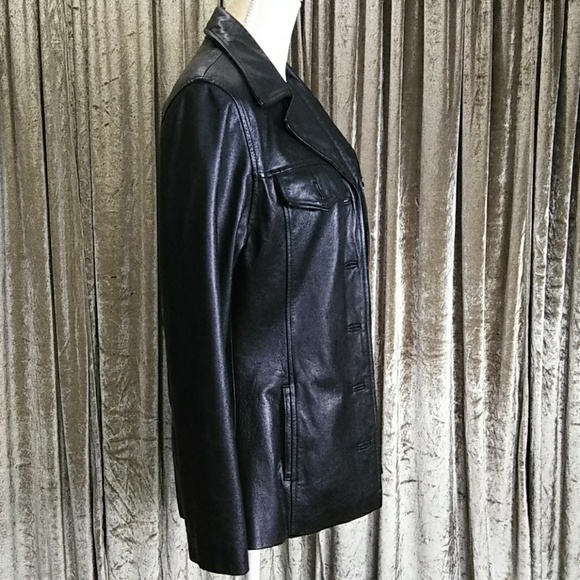 Wilson's Leather Black Maxima Jacket - Picture 5 of 8